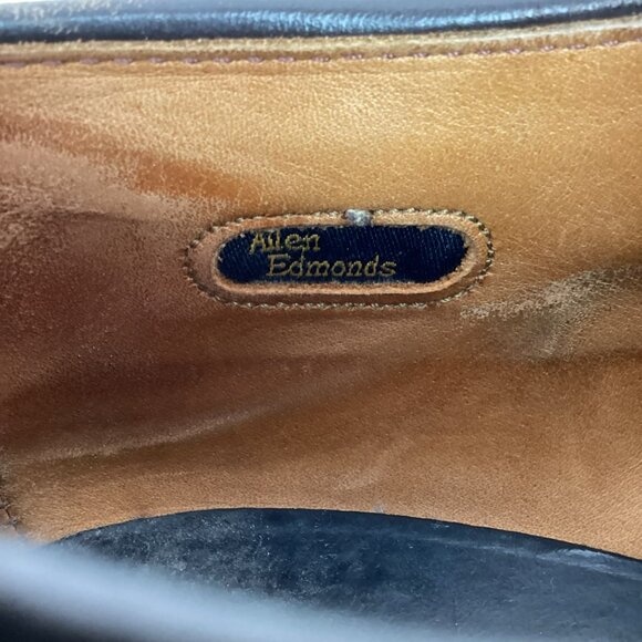 Allen Edmonds Ashton Split Toe Mens 9 D Leather Derby Dress Shoes Brown #1628 - Picture 11 of 11